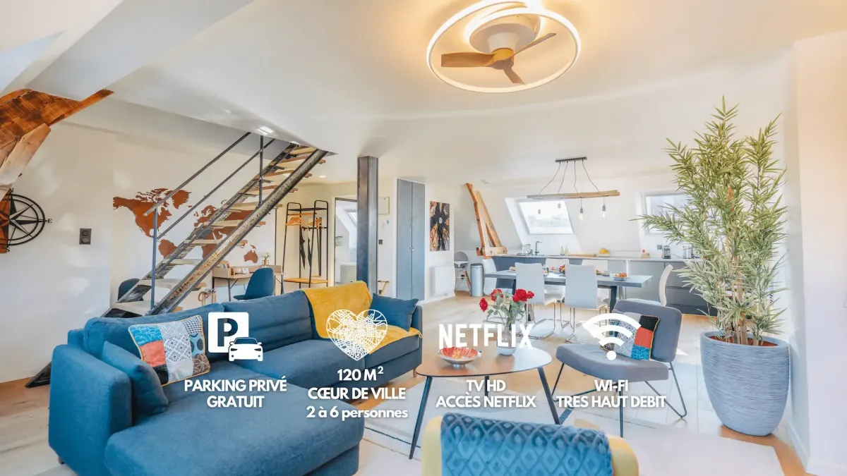 Ce que les hôtels n'offrent pas... à Amiens chez nous