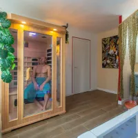 Cabine sauna privatif appartement bien etre location Amiens centre