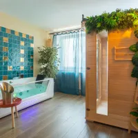 Espace spa privatif avec sauna et balnéo Amiens location courte