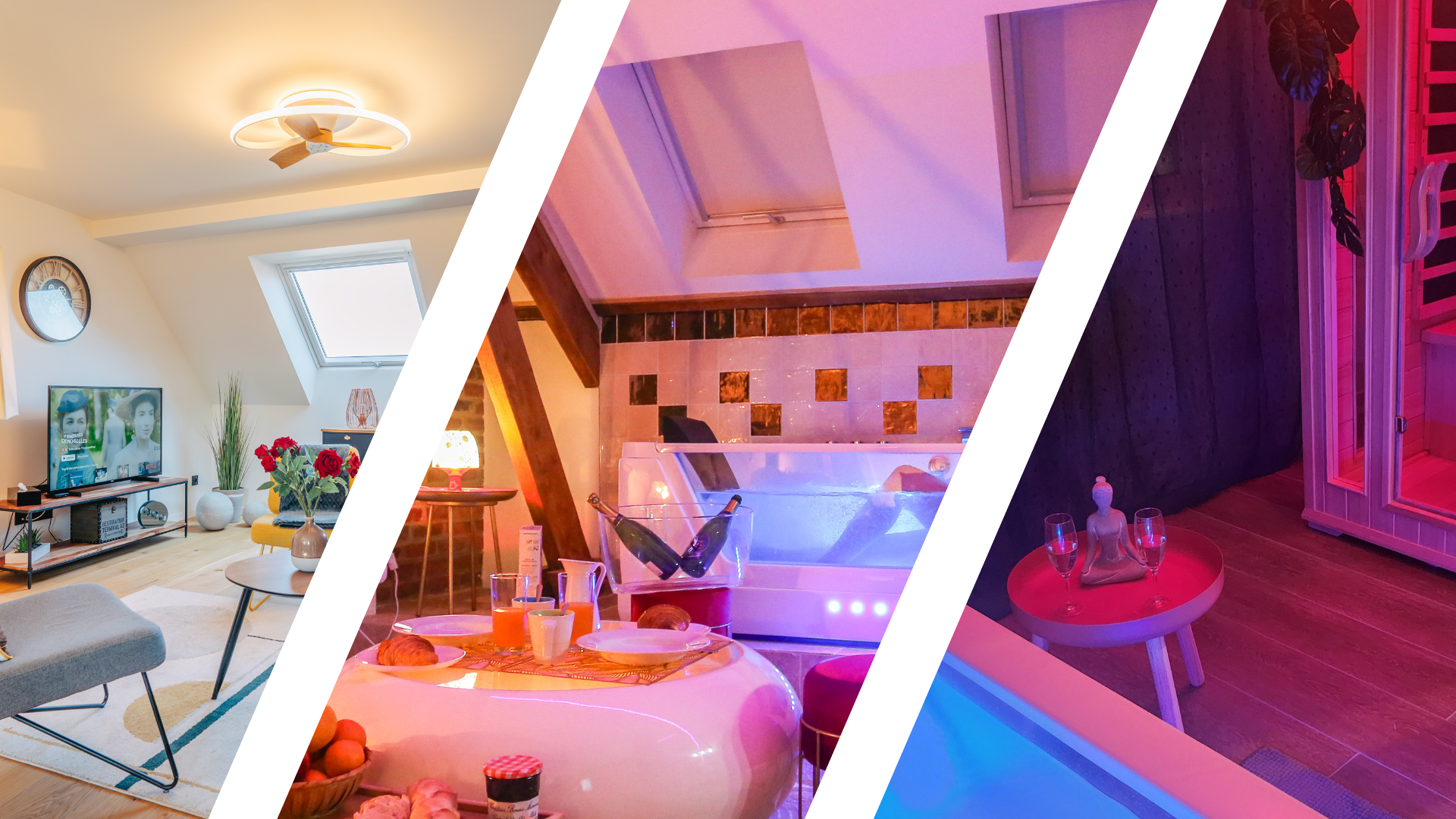Logements Coeur du Beffroi location courte duree Amiens centre spa sauna
