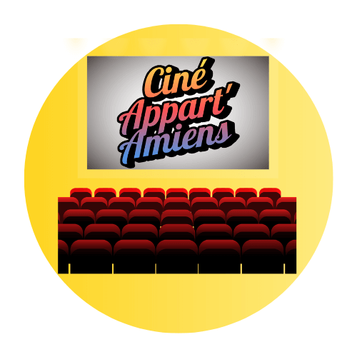Logo Ciné Appart Amiens - Location courte durée et Airbnb à Amiens