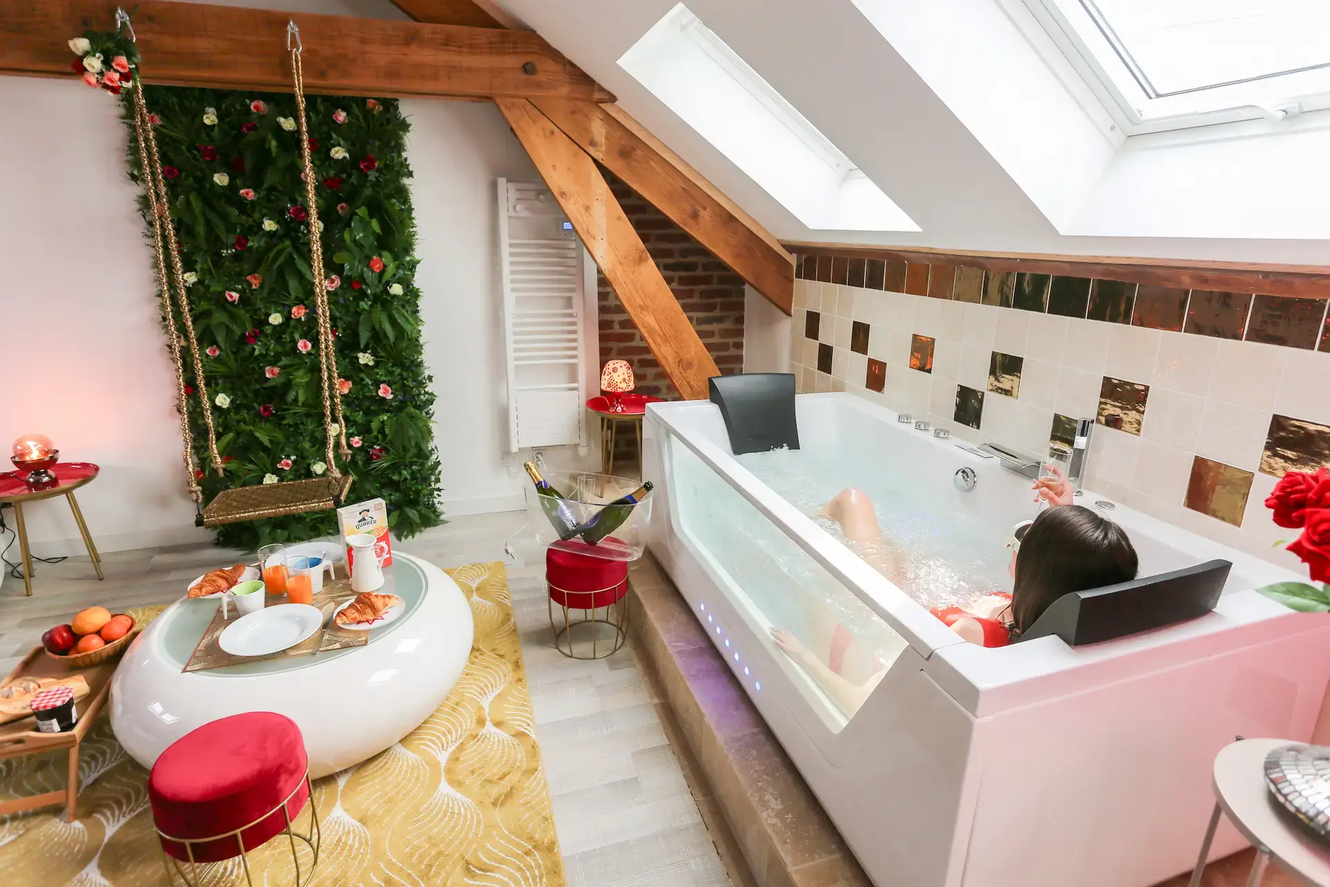 airbnb amiens jacuzzi