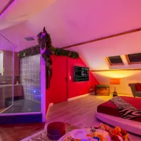 Love room Amiens spa cuisine vue globale romantique